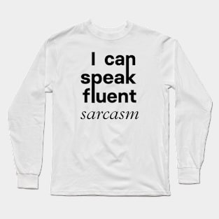 Sarcasm Light T-shirt Long Sleeve T-Shirt